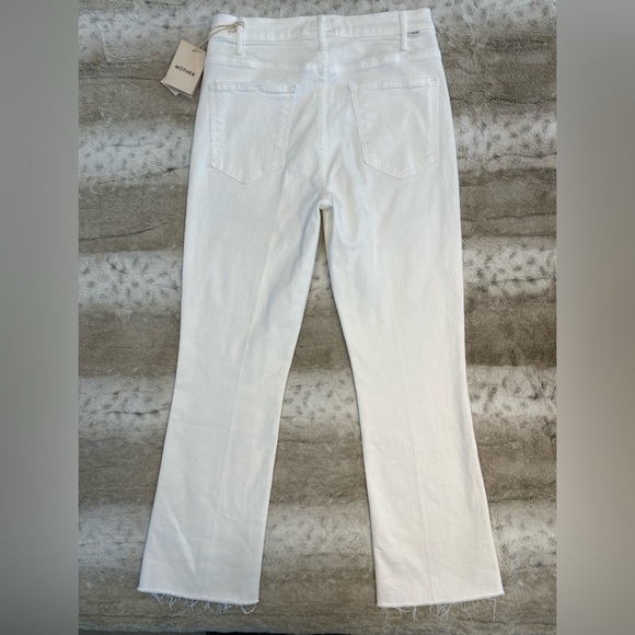 MOTHER The Hustler High Waist Fray Hem Ankle Color:Fairest Of Them All - Picture 5 of 15